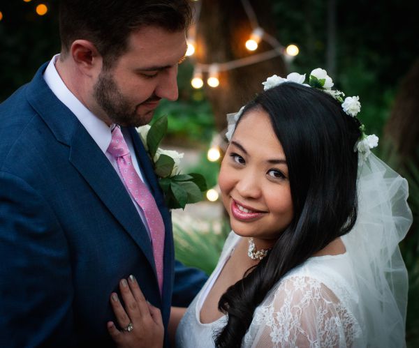 Couples portrait capturing authentic connection