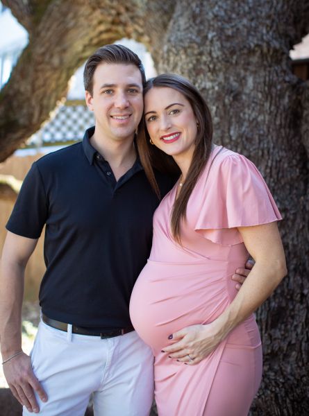 Couples portrait capturing authentic connection