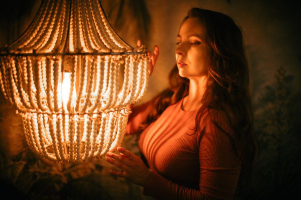 Intimate portrait photograph in natural light