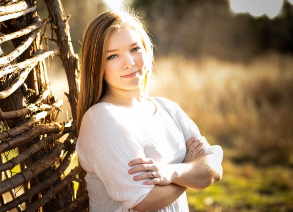 Intimate portrait photograph in natural light