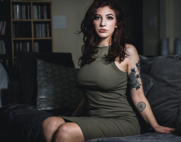 Intimate portrait photograph in natural light